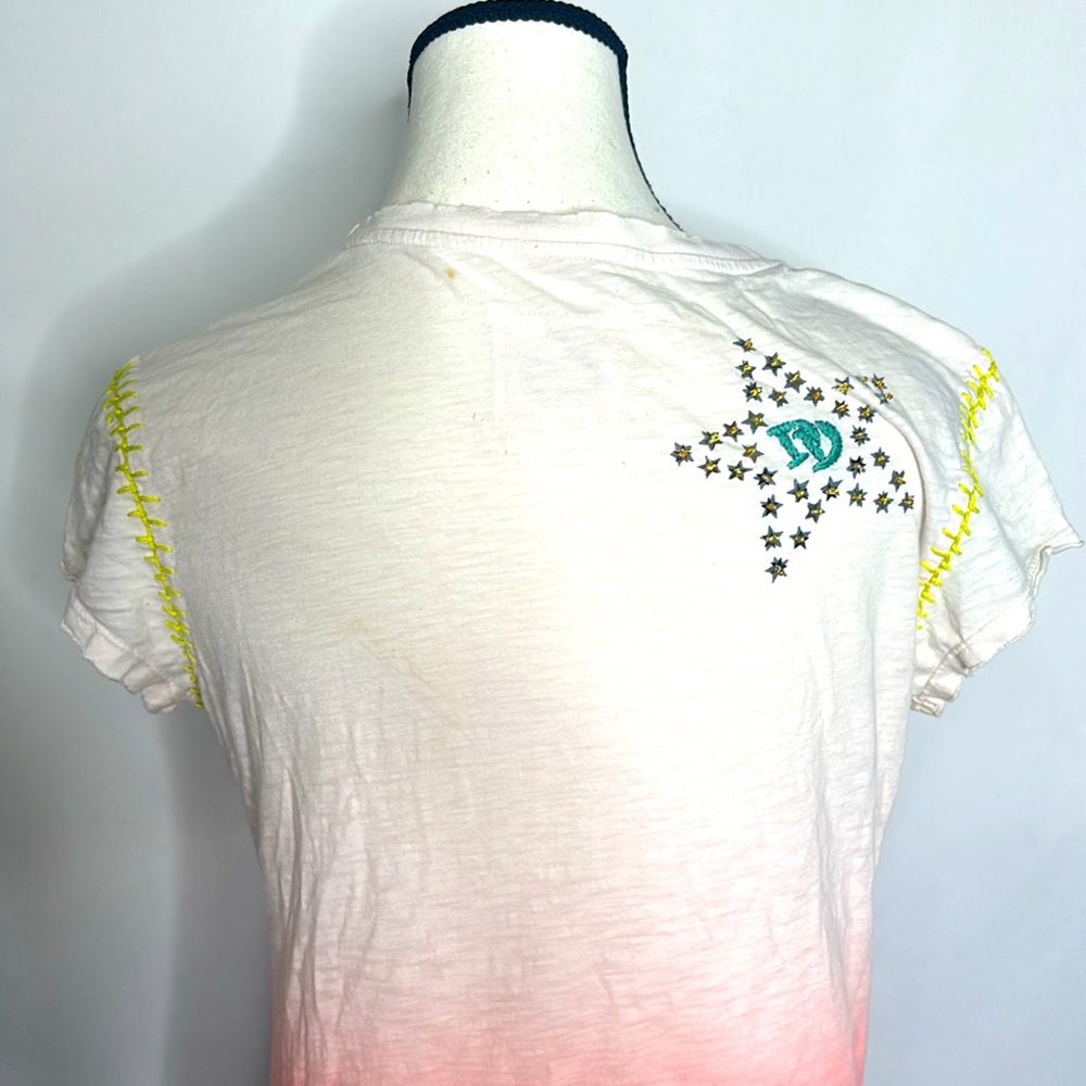 Double D Ranch Embroidered Cross Graphic Tee - Picture 4 of 7